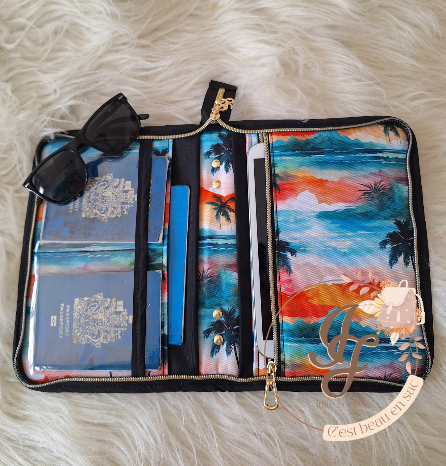 Protège Carnet - Tropical